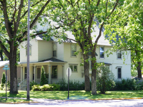 Typical well kept home in Mora, 2007