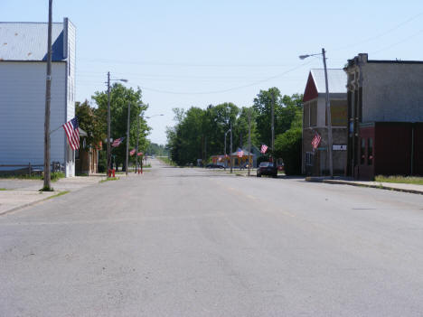 View of Downtown Ogilvie Minnesota, 2007