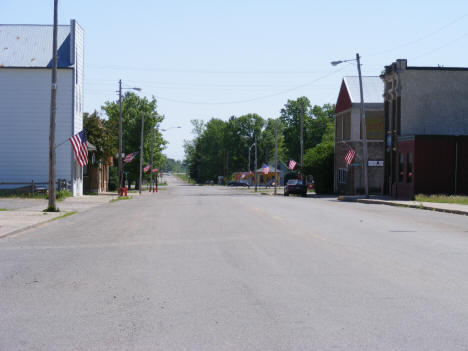 View of Downtown Ogilvie Minnesota, 2007