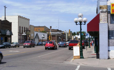 View of Downtown Little Falls Minnesota, 2007