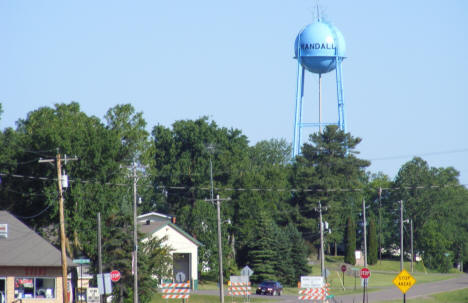 Randall Minnesota city water tower, 2007