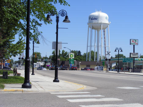 Street View and Water Tower, Wadena Minnesota, 2007