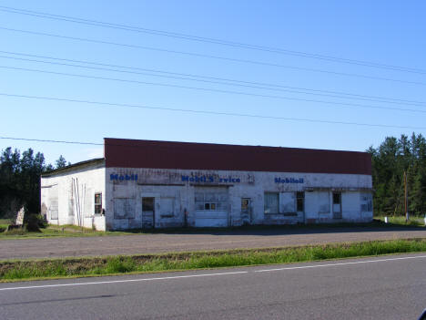 Former Mobil Station in Kerrick Minnesota