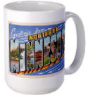 Greetings from Northern Minnesota Large Mug