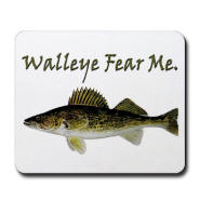 Walleye Fear Me Mousepad