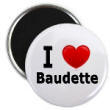 I Love Baudette Magnet