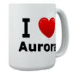 I Love Aurora Large Mug