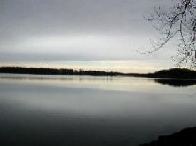 View from Fish Lake Resort & Campgrounds, Mora Minnesota