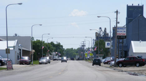 Street scene, Ada Minnesota, 2008