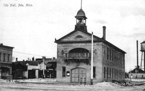 City Hall, Ada Minnesota, 1918