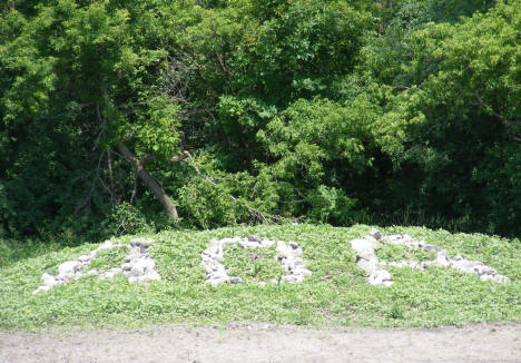 Ada Rock Sign, Ada Minnesota, 2008