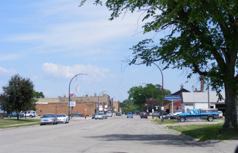 Street scene, Ada Minnesota, 2008