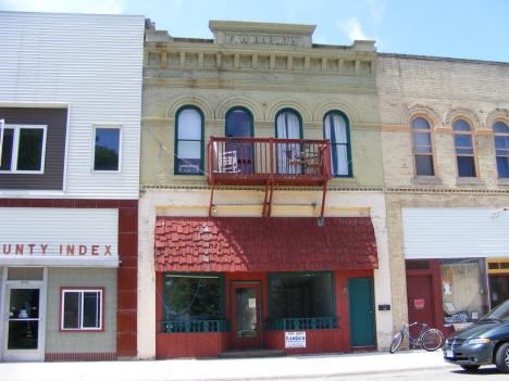 Street scene, Ada Minnesota, 2008