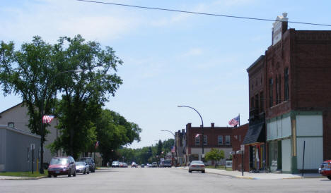 Street scene, Ada Minnesota, 2008