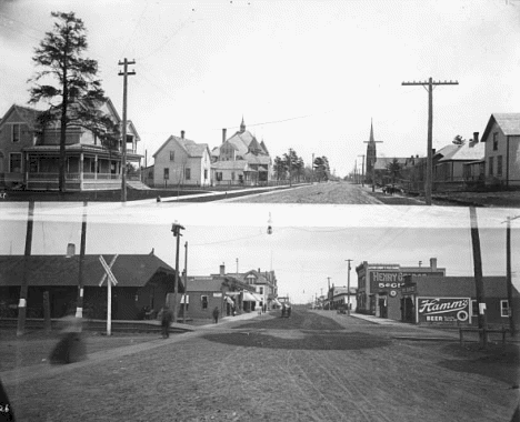 Street scenes, Aitkin Minnesota, 1910 