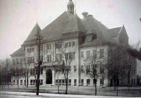 High School, Aitkin Minnesota, 1910's?