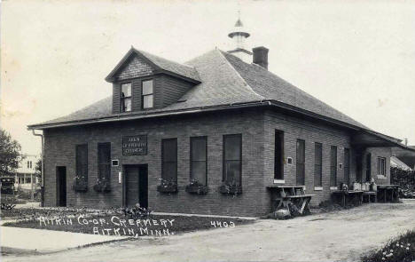 Aitkin Co-op Creamery, Aitkin Minnesota, 1925