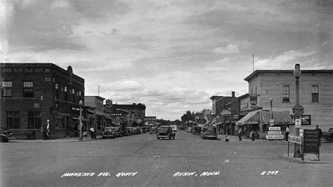 Minnesota Avenue North, Aitkin Minnesota, 1948