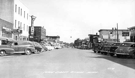 Main Street, Aitkin Minnesota, 1948
