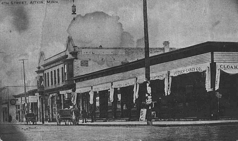 Fourth Street, Aitkin Minnesota, 1905