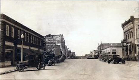 Main Street, Aitkin Minnesota, 1938