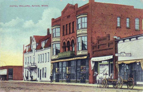 Hotel Willard, Aitkin Minnesota, 1911