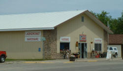 Akeley Hardware & Laundromat, Akeley Minnesota