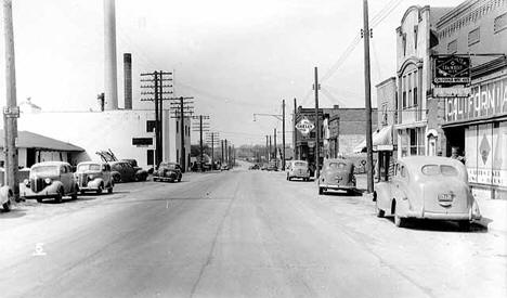 Street scene, Albany Minnesota, 1946