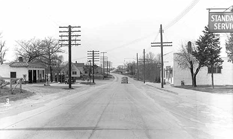 Street scenes, Albany Minnesota, 1946