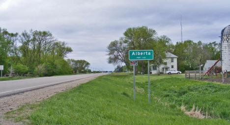 Entering Alberta Minnesota, 2008