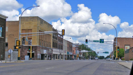 Street scene, Albert Lea Minnesota, 2010