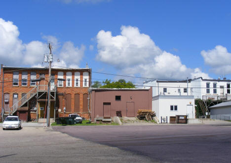 Street scene, Alden Minnesota, 2010