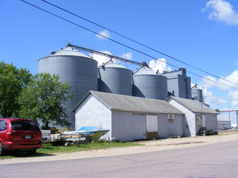 Grain elevators, Alden Minnesota, 2010