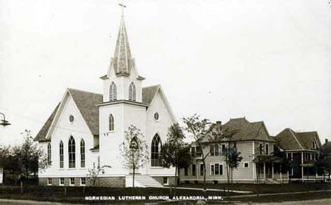 Norwegian Lutheran Church, Alexandria Minnesota, 1910