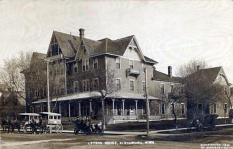 Letson House, Alexandria Minnesota, 1910