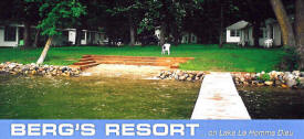 Berg's Resort on Lake Le Homme Dieu near Alexandria Minnesota