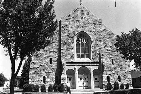 St. Mary's Church, Hawthorne and Fourth, Alexandria Minnesota, 1983