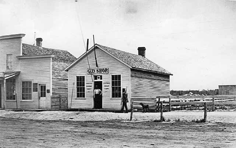 C. Schultz Gun Shop, Alexandria Minnesota, 1876