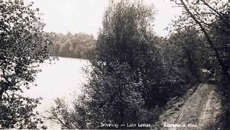 Lake Louise Road, Alexandria Minnesota, 1907