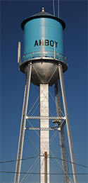 Amboy Minnesota water tower