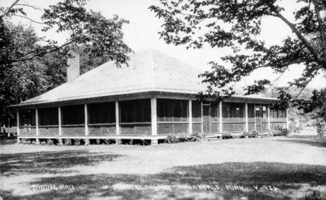 Dining Hall at Beecher's Resort, Annandale Minnesota, 1948