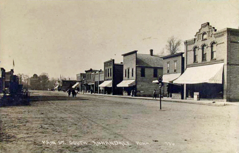 Main Street South, Annandale Minnesota, 1910's?