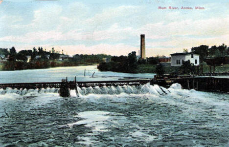 Rum River, Anoka Minnesota, 1909
