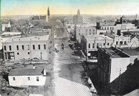 Jackson Street, Anoka Minnesota, 1909