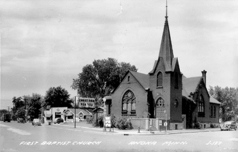 First Baptist Church, Anoka Minnesota, 1945