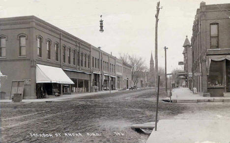 Jackson Street,  Anoka Minnesota, 1910's