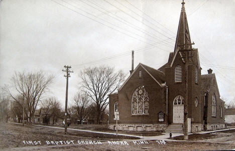 First Baptist Church, Anoka Minnesota, 1900's?