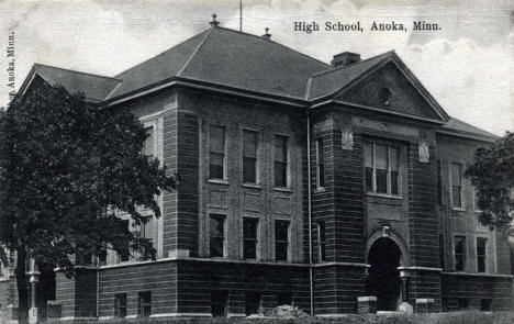High School, Anoka Minnesota, 1910's