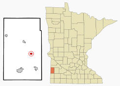 Location of Arco, Minnesota