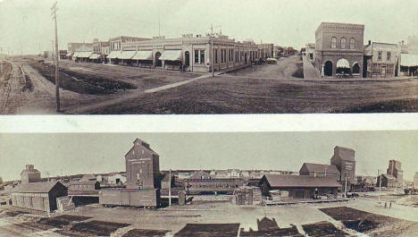 Street scenes, Argyle Minnesota, 1908